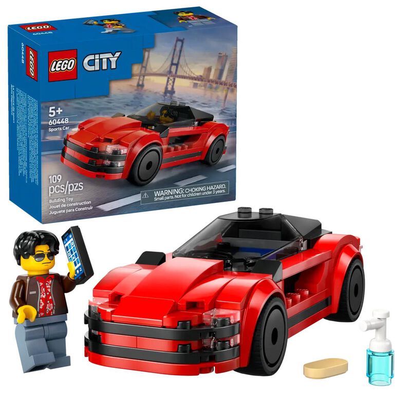 LEGO City Red Sports Car image number 0