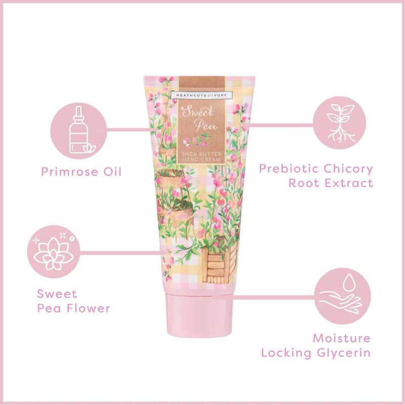 Heathcote & Ivory Sweet Pea Hand Cream In Box image number 1