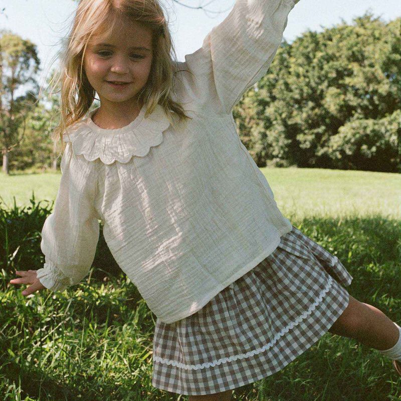 Nature Baby Ruffle Cameron Blouse image number 1