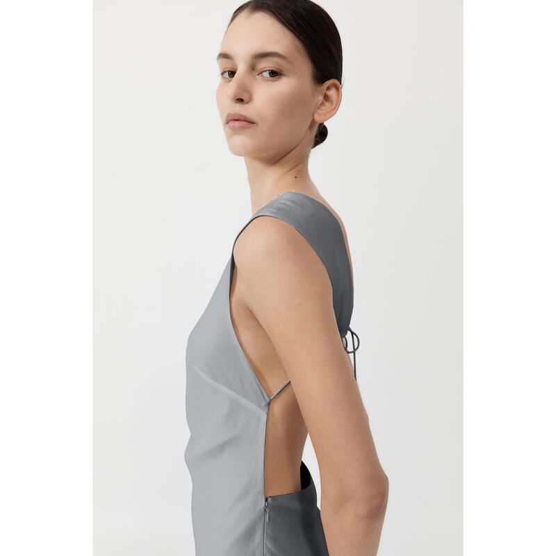 St. Agni Soft Silk Rouleau Tie Top image number 1