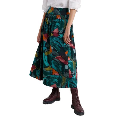 Seasalt Cornwall Mevagissey Skirt Lelant Abstract Mix