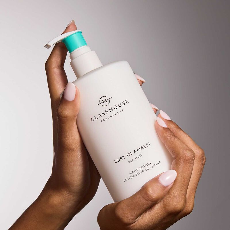 Glasshouse Fragrances 450ml Hand Lotion - Lost In Amalfi image number 2