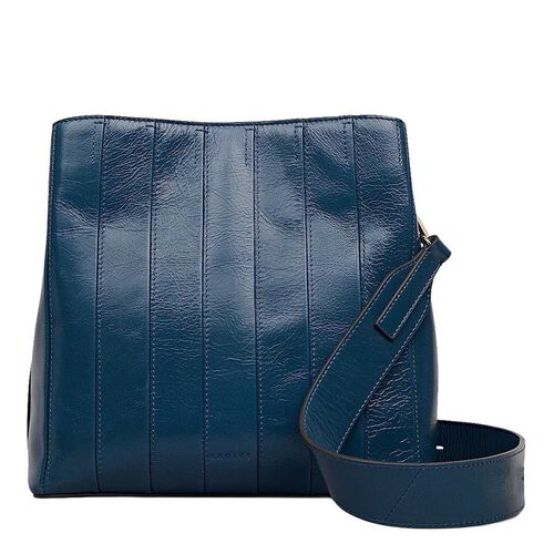 Radley Dukes Place Stripe Medium Compartment Cross Body