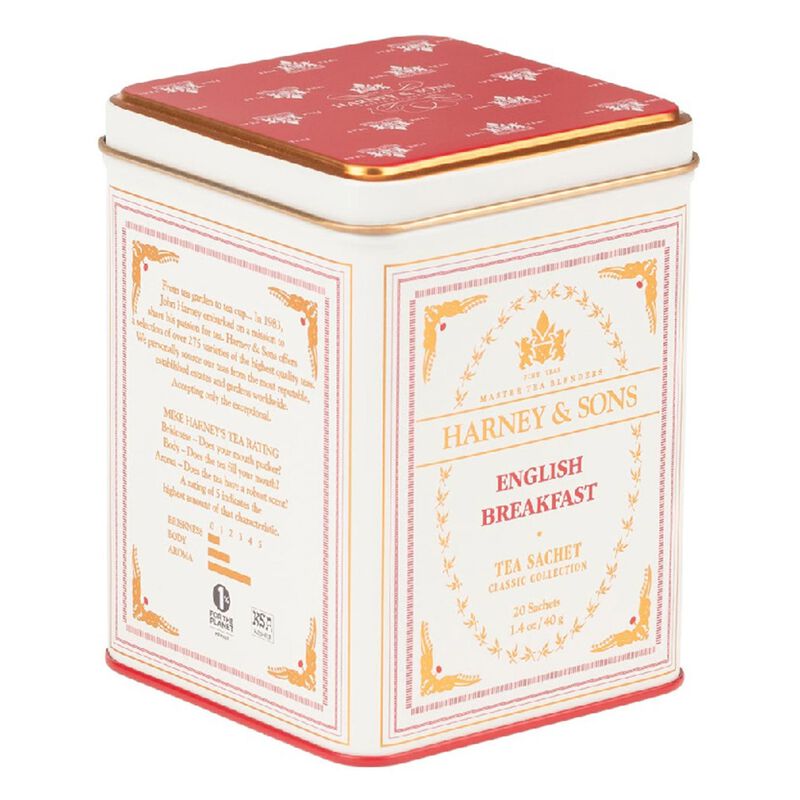 Harney & Sons Classic English Breakfast Tin 20 Sachets image number 0