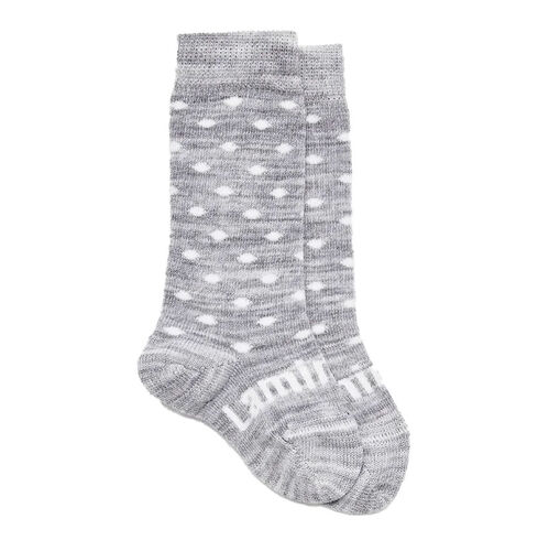 Lamington Socks Merino Wool Knee High Socks Snowflake NB-2Y