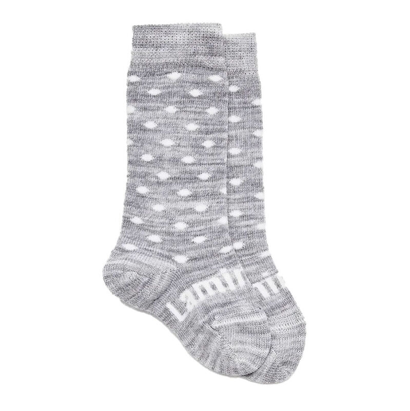 Lamington Socks Merino Wool Knee High Socks Snowflake NB-2Y image number 0
