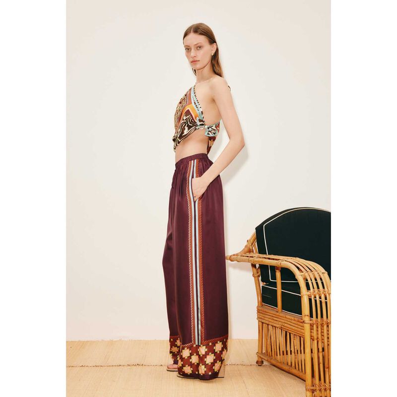 AL&Eacute;MAIS Wilson Silk Pant image number 2