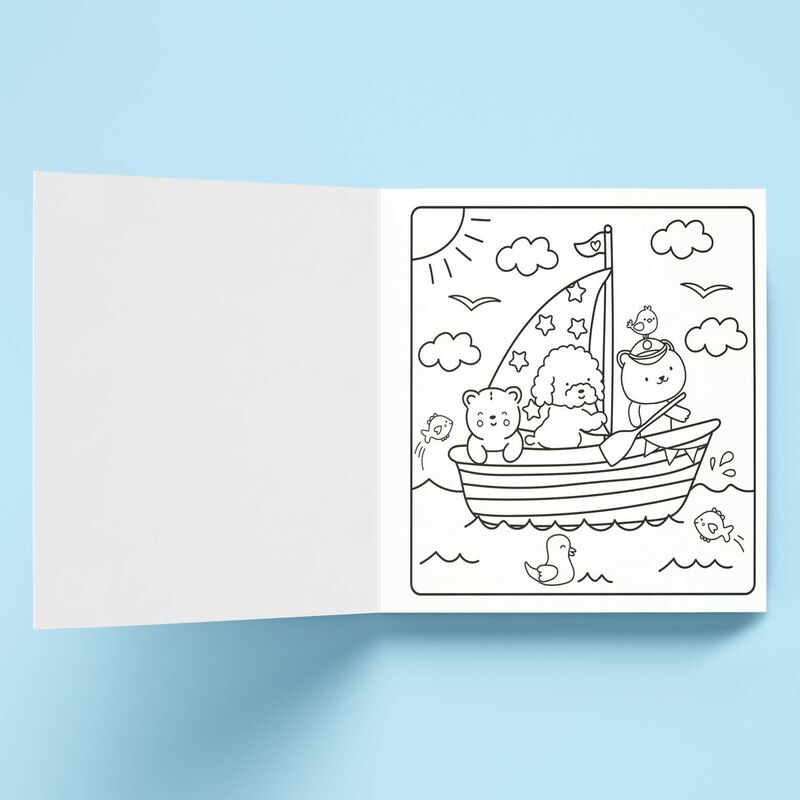 Hinkler&nbsp; Sunny Vibes Cosy Colouring Kit image number 2