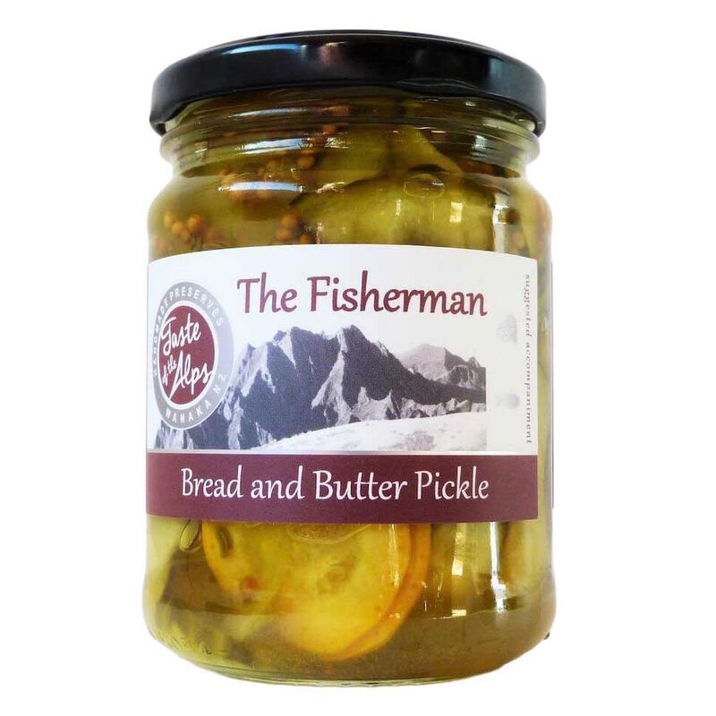 Taste Of The Alps The Fisherman Bread & Butter Pickle 260g image number 0