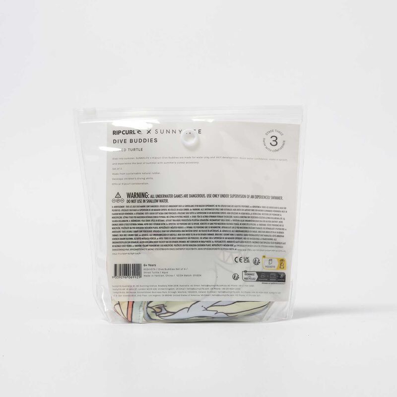 SUNNYLiFE Dive Buddies Shred Turtle Set Of 3 image number 3