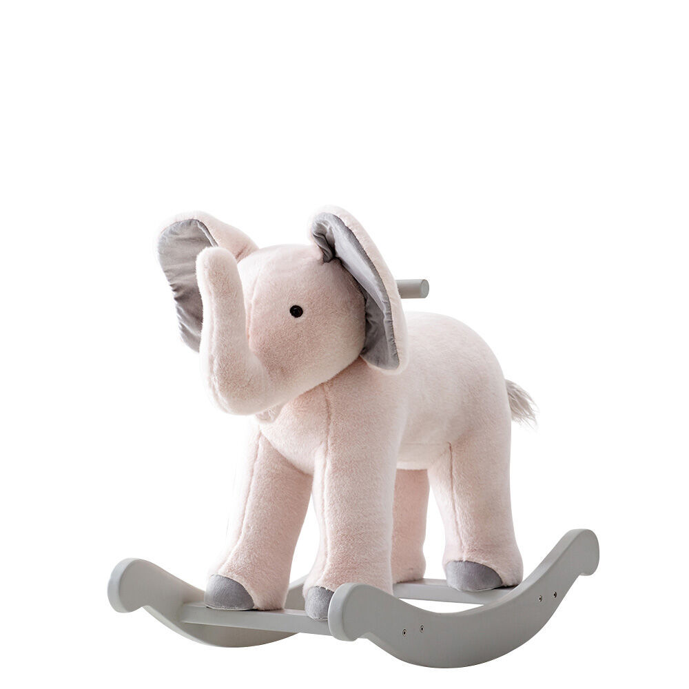 Plush elephant rocker best sale