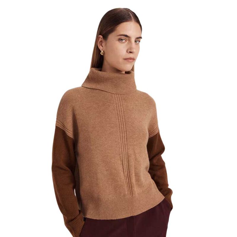 SABA Claudia Wool Colour Block Knit image number 0