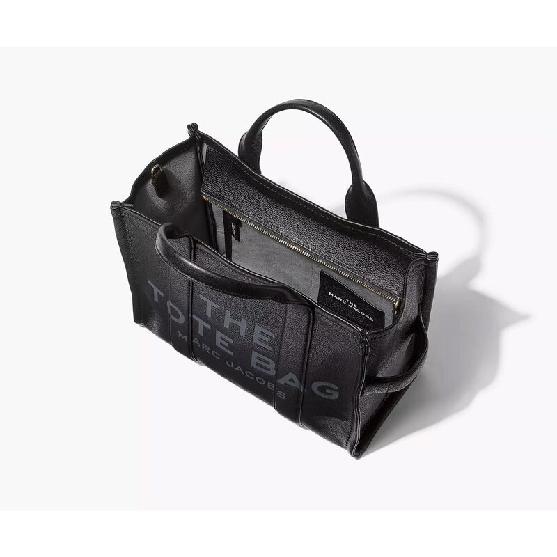 MARC JACOBS The Leather Medium Tote Bag image number 2