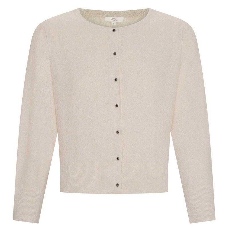 POL Haven Cardigan Lurex Back image number 2