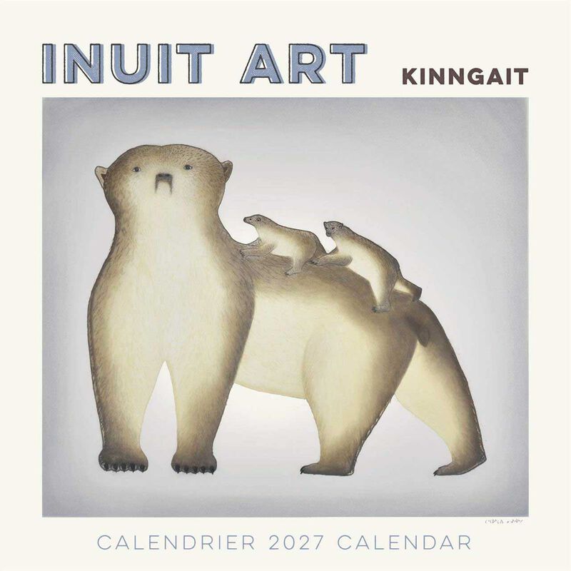 Pomegranate Inuit Art Wall Calendar 2027 image number 0