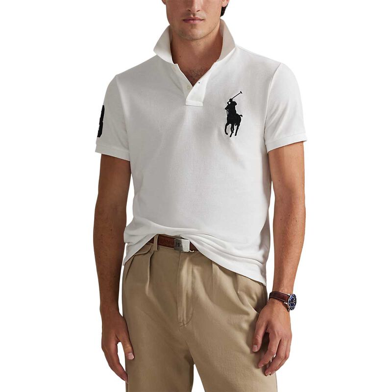 Polo Ralph Lauren Custom Slim Fit Mesh Polo image number 0