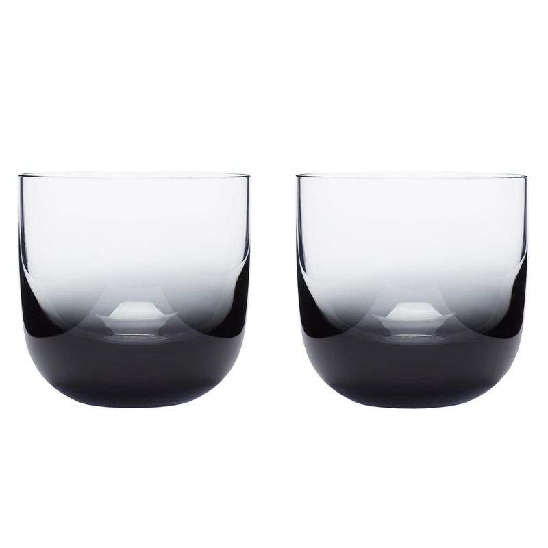 Tom Dixon Tank Pair Of Whiskey Glasses Black image number 0