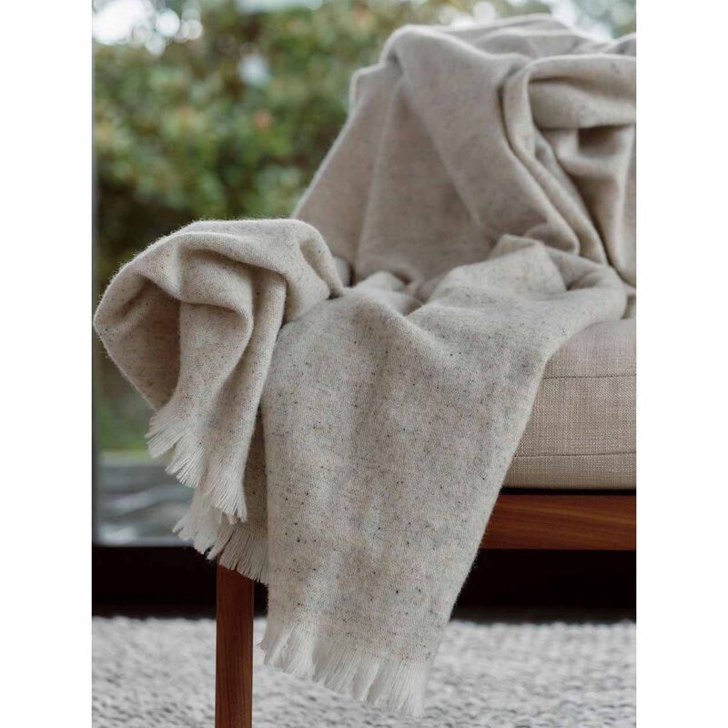 Città Bach Wool Blanket Natural/Vanilla 150x180cm image number 3