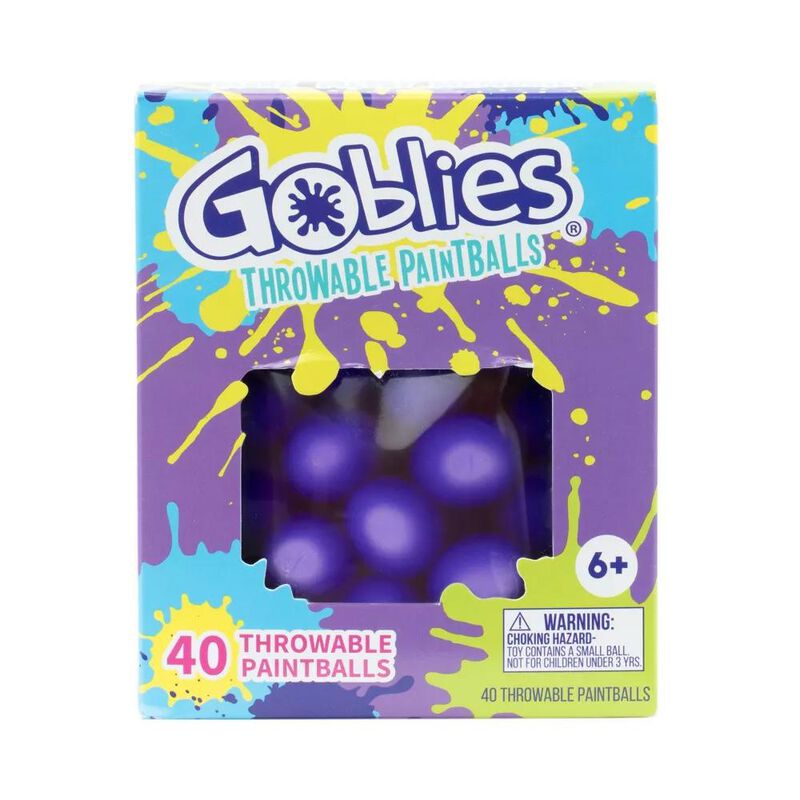 Goblies Throwable Paintballs Purple 40 Ct image number 0