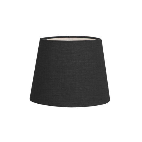 French Country Tapered Drum Small Shade Black