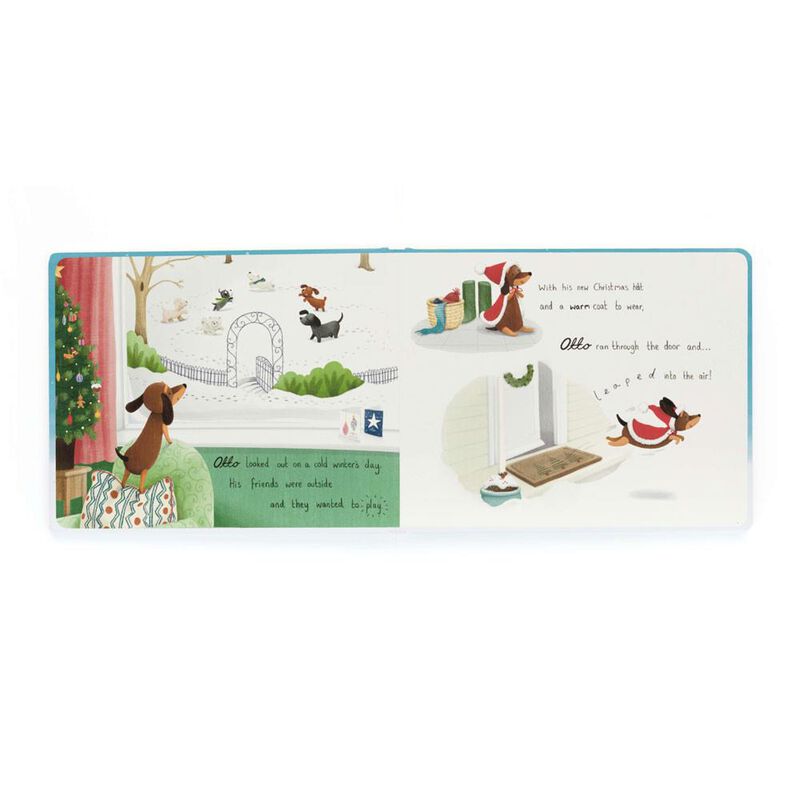 Jellycat Otto's Snowy Christmas Book image number 1