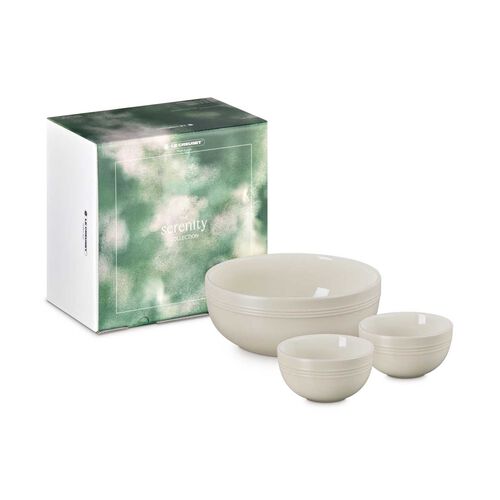 Le Creuset Seren-Rice&Serv Bwl*3S Mblk