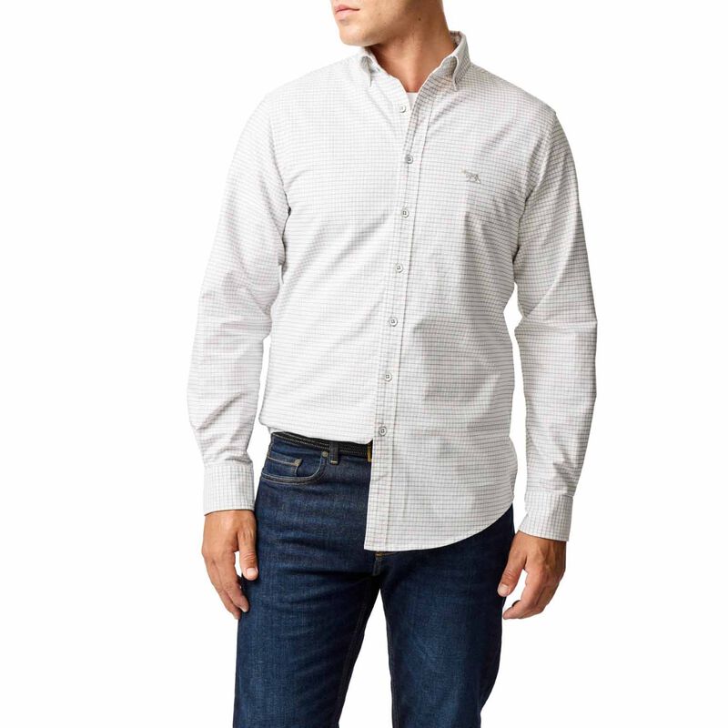 Rodd & Gunn Gunn Check Oxford 5 Ls Sports Fit Shirt image number 8