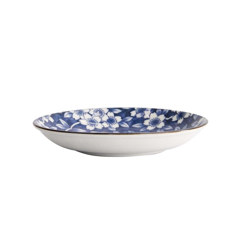 Tokyo Design Studio Tokyo Blue Sakura Round Plate 16cm image number 0