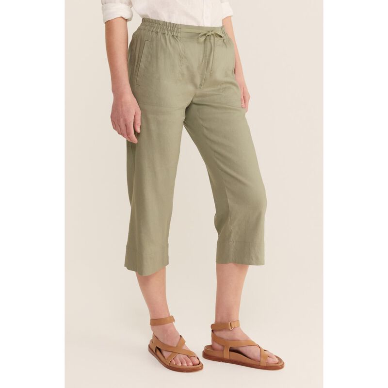 Sportscraft Rosa Crop Linen Pant image number 15