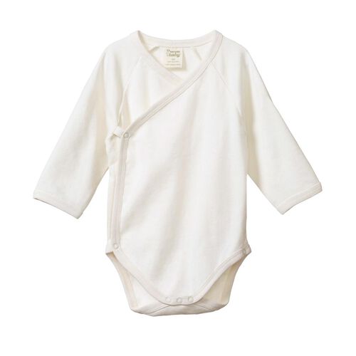 Nature Baby Long Sleeve Kimono Bodysuit