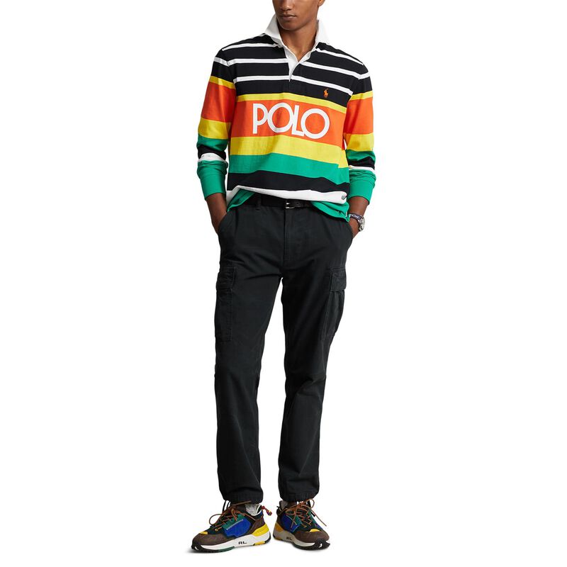 Polo Ralph Lauren Classic Fit Logo Jersey Rugby Shirt image number 3