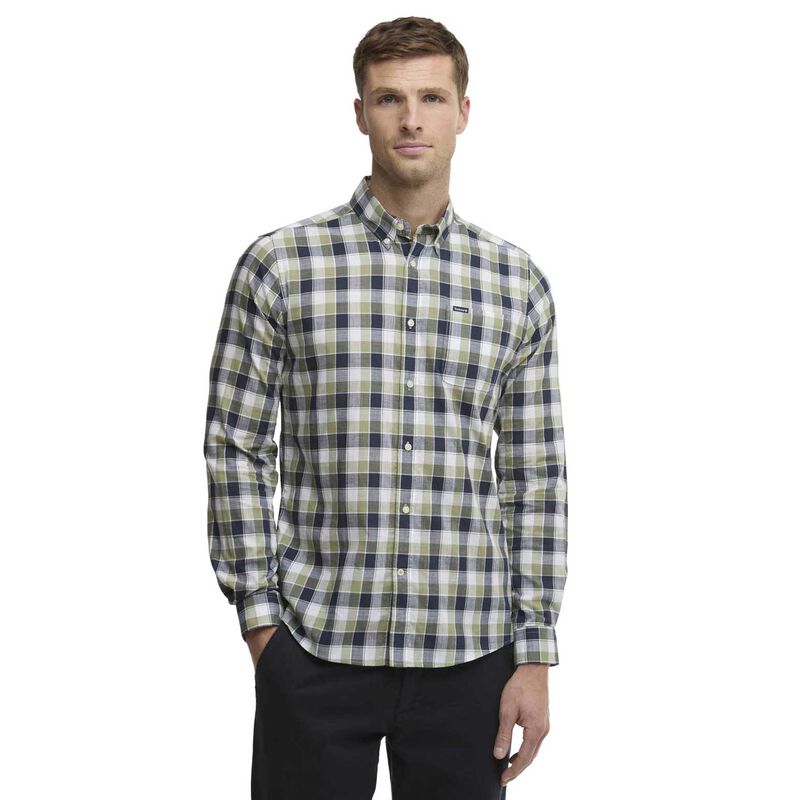 Barbour Harwood Gingham Long-Sleeved Tailored Shirt image number 0