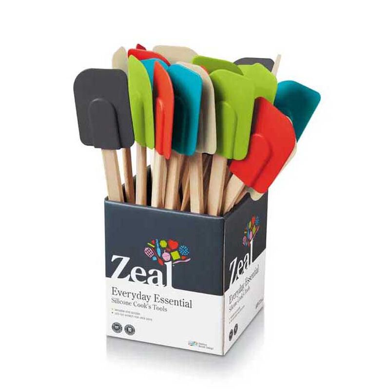 Zeal Large Spatula With Wooden Handle image number 1