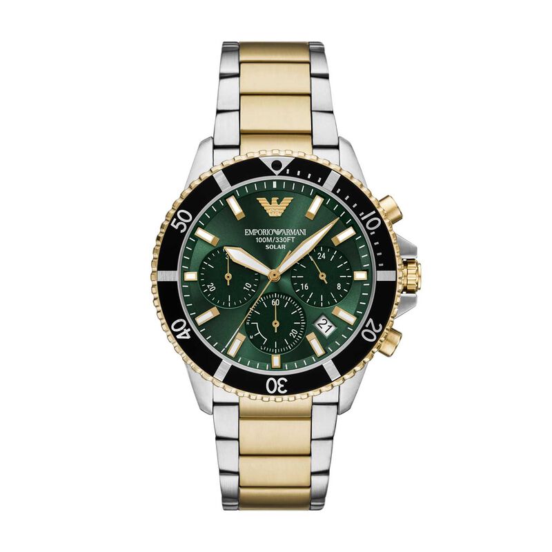 Emporio Armani World Explorer Solar-Powered Watch AR11695 image number 0