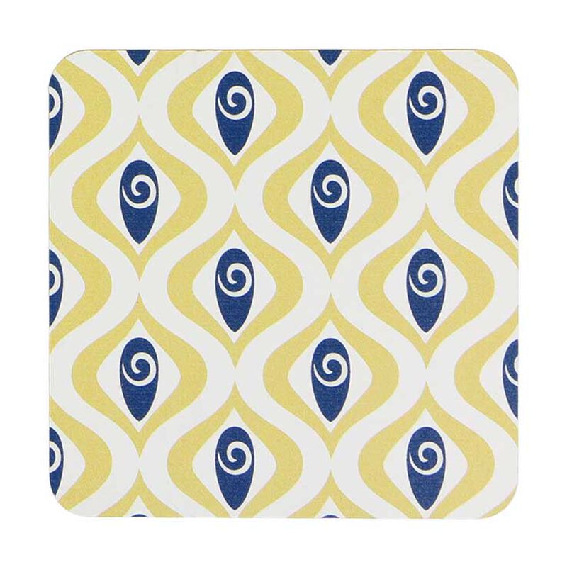 Ian Blackwell Pattern Coaster Single Koru image number 0