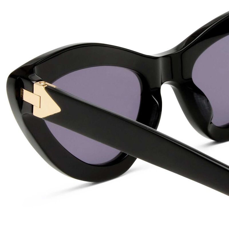 Karen Walker Tundra Black Gold Sunglasses image number 3