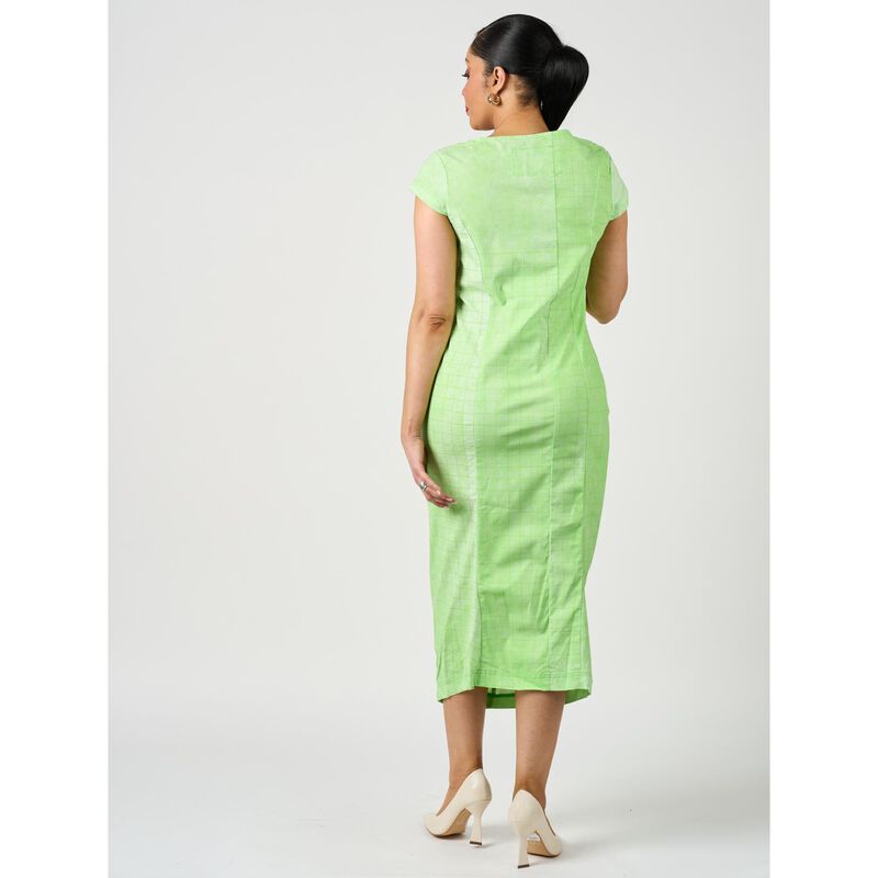 Rundholz Fitted Slimline Shortsleeve Dress image number 1