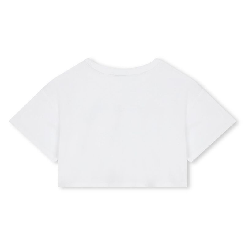 MARC JACOBS Silver Logo T-Shirt 4 - 6Y image number 1