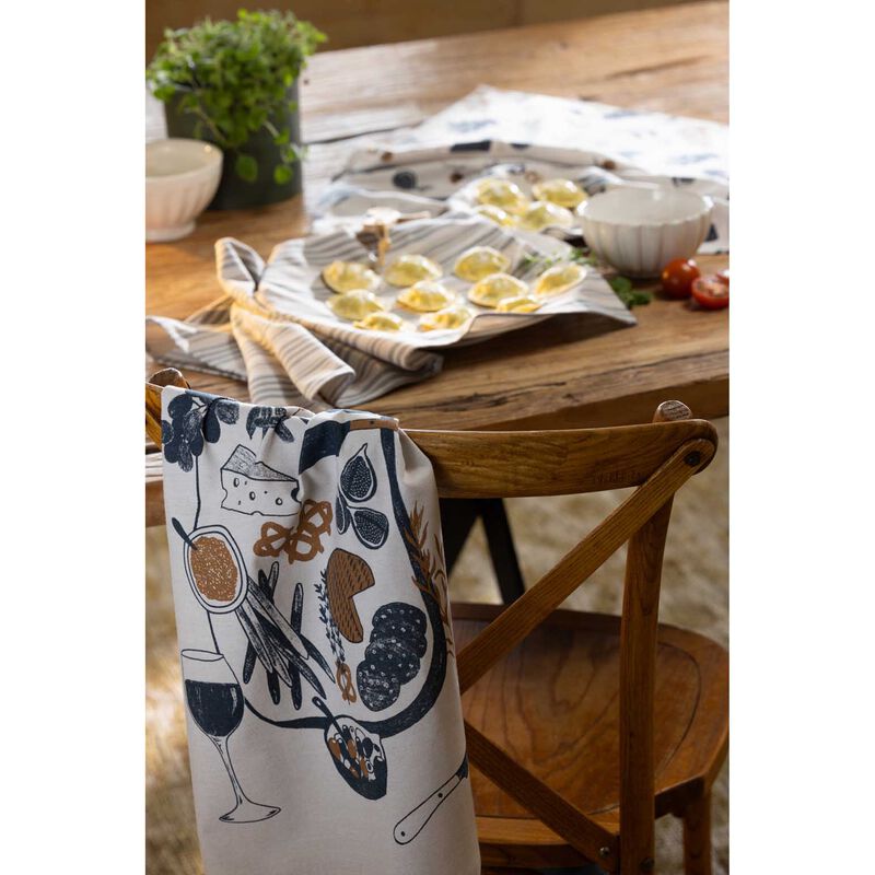 Wallace Cotton Antipasto Tea Towel Set image number 3