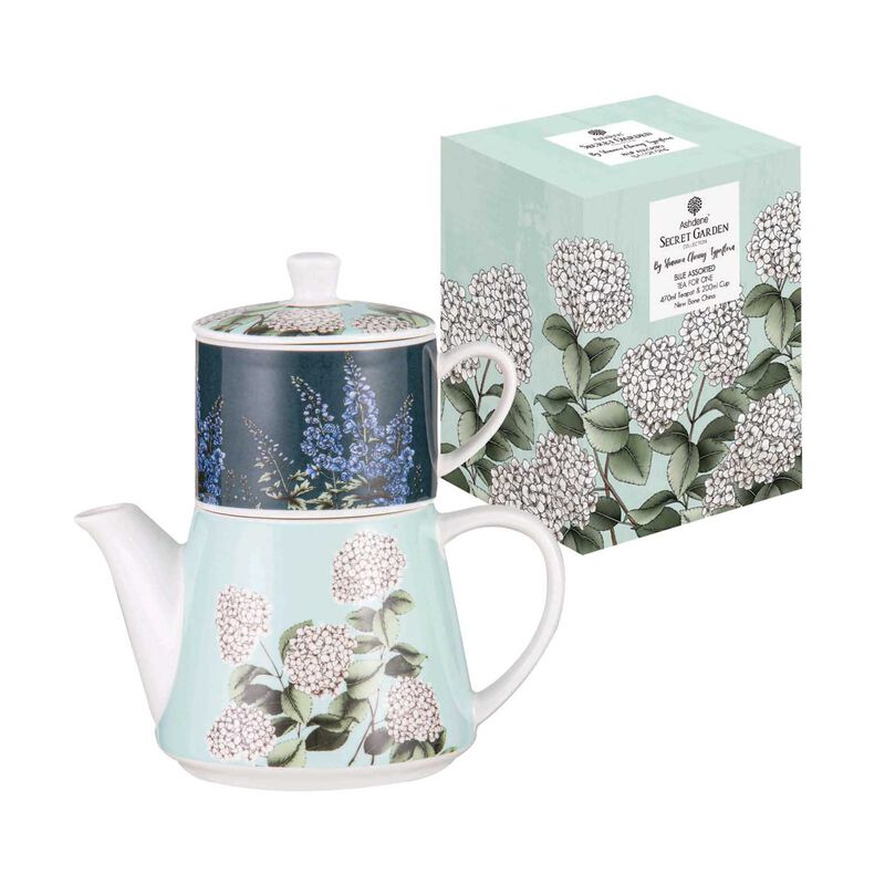 Ashdene Secret Garden Blue Tea For One image number 2