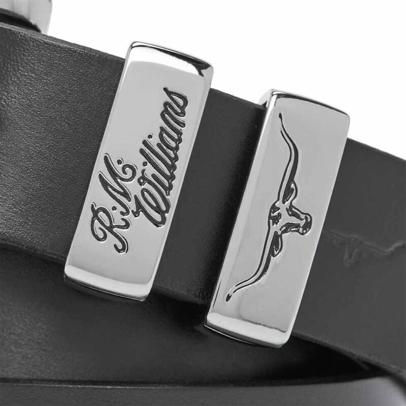 R.M. Williams Slim Drover Belt 1 1/4" image number 2