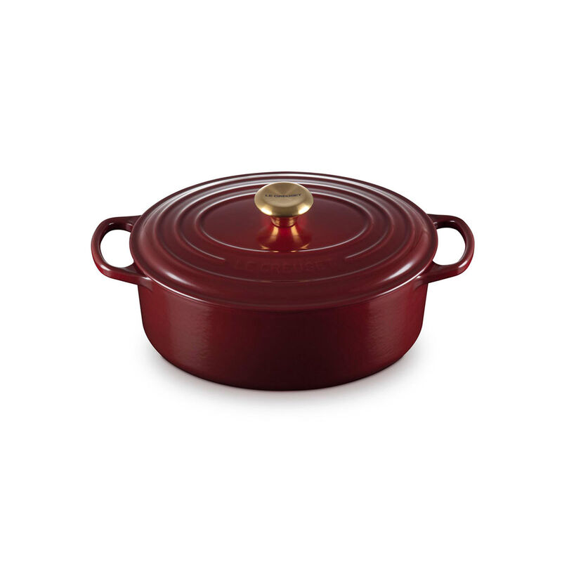 Le Creuset Signtature Cast Iron Oval Casserole 29cm image number 19
