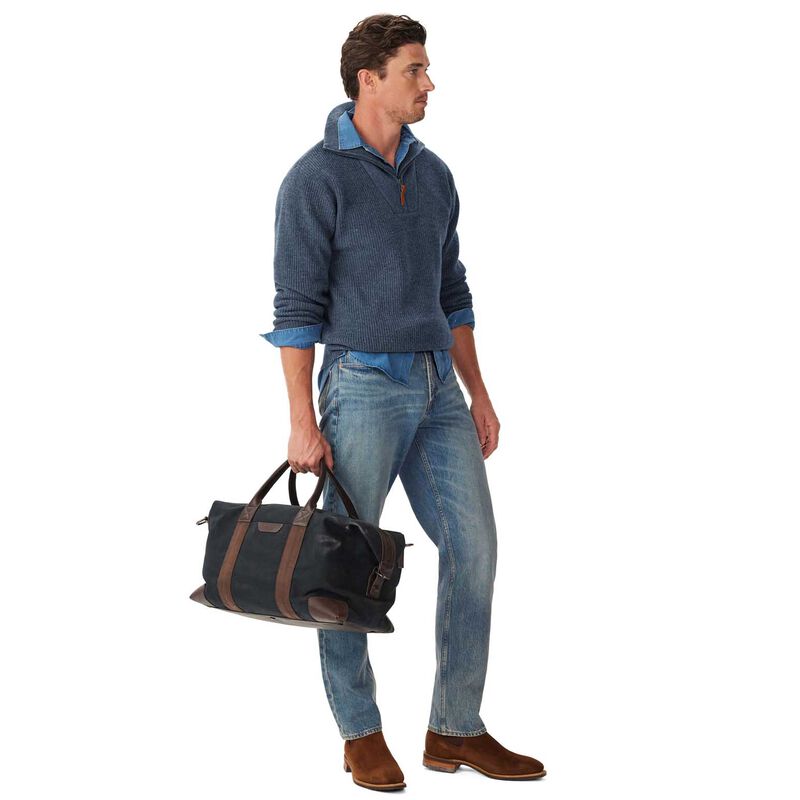 R.M. Williams Linton Lambswool 1/4 Zip Knit image number 3