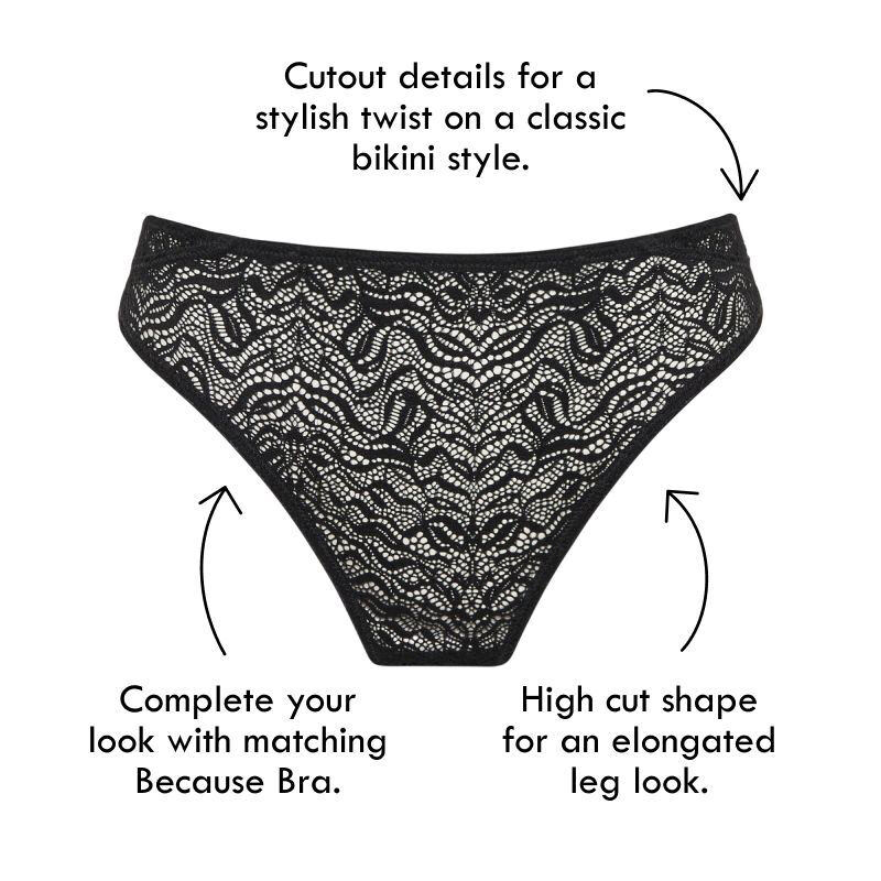 Berlei Lace Hi Bikini image number 2