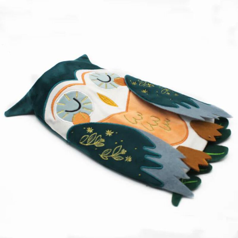 House Of Disaster Secret Garden Owl Hot Water Bottle image number 2