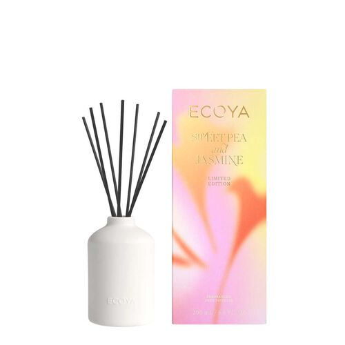 ECOYA Reed Diffuser Sweet Pea & Jasmine 200ml - Limited Edition