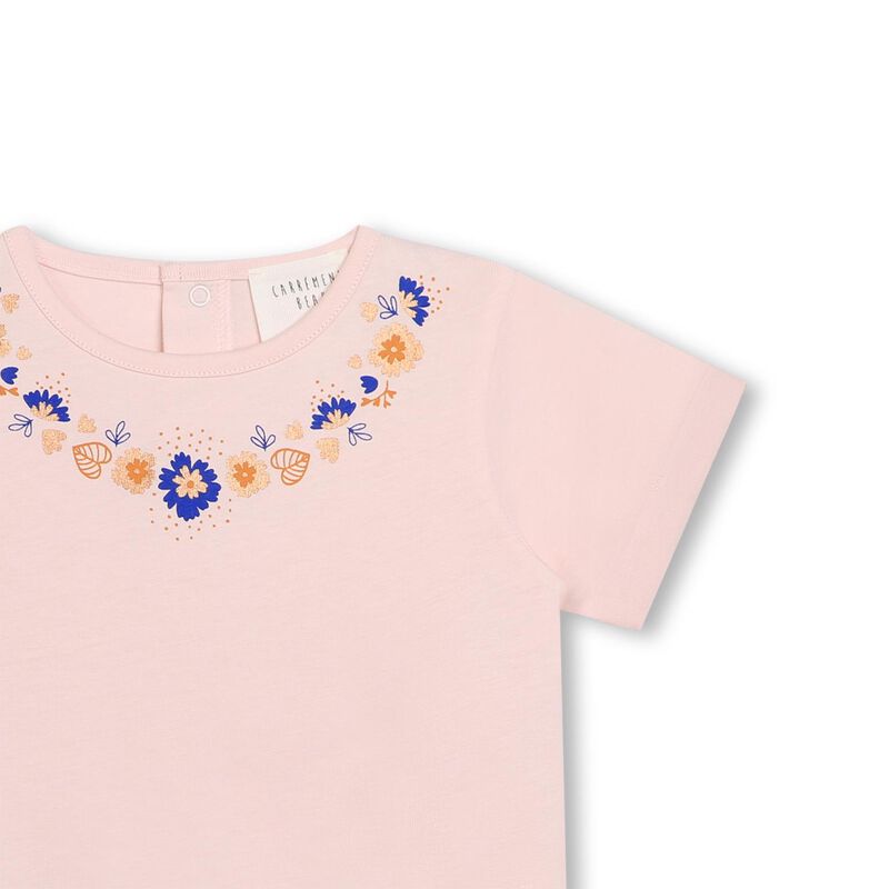 Carrement Beau Organic Farming Neck Detail T-Shirt 6 - 18M image number 2