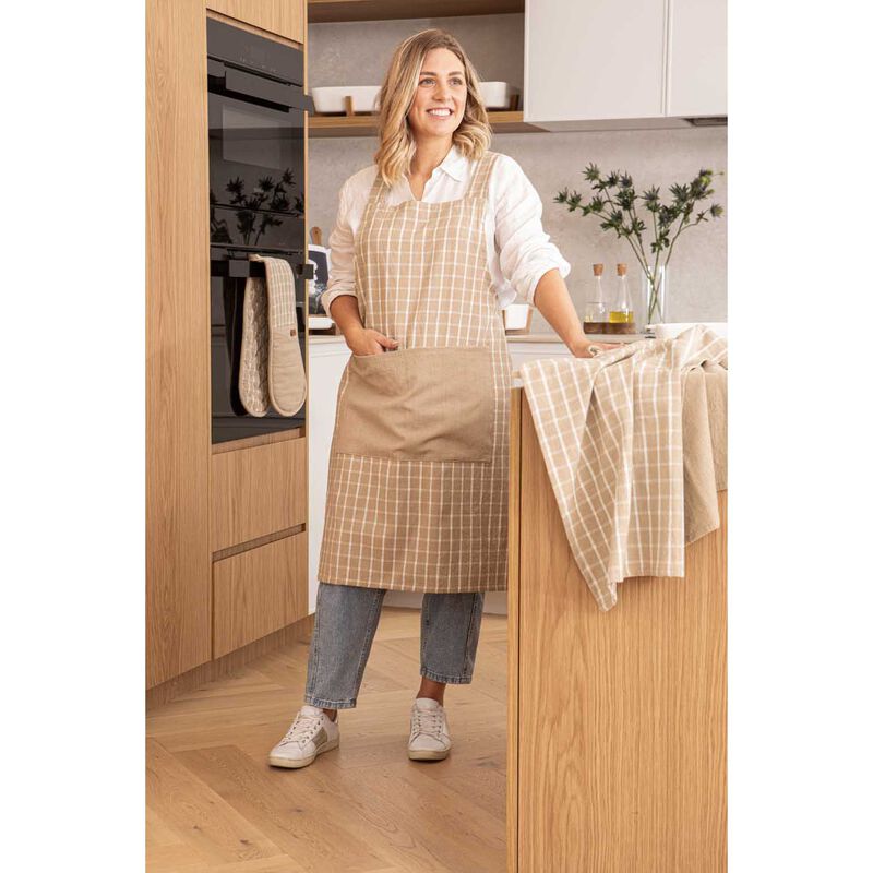 Ladelle Hemingway Taupe 2Pk Kitchen Towel image number 1