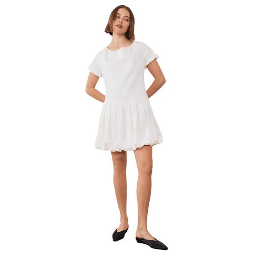 COMMONPLACE ESSENTIALS Esme Jacquard Puff Dress