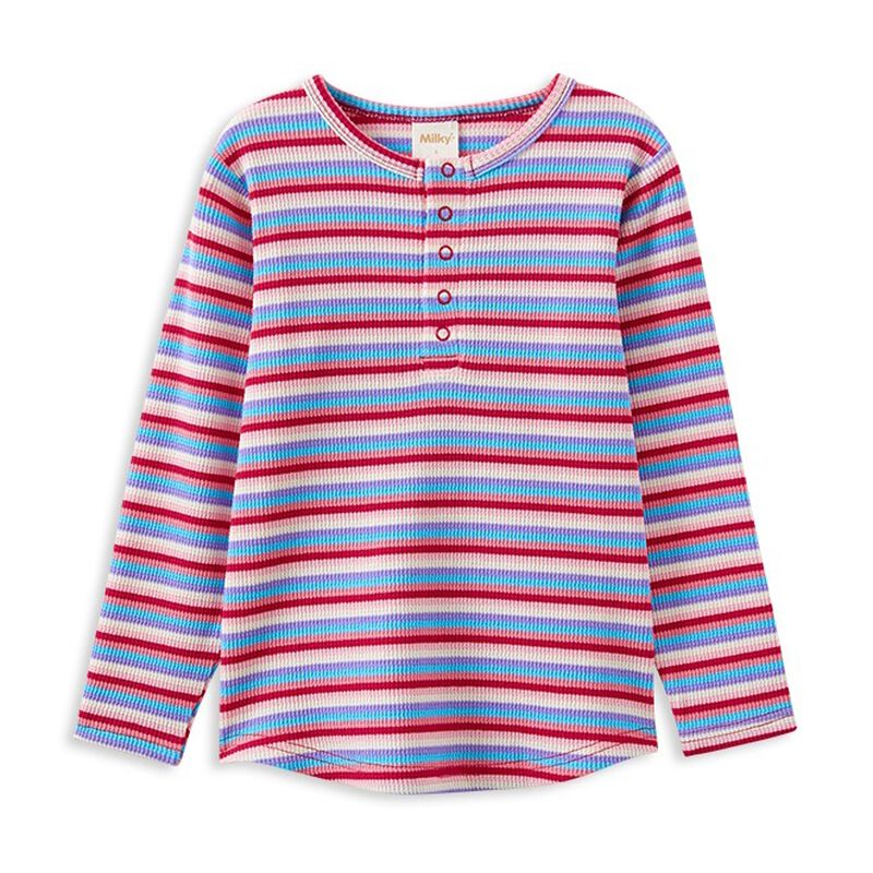 Milky Fruity Waffle Henley image number 0